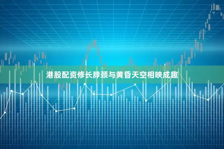 港股配资修长脖颈与黄昏天空相映成趣