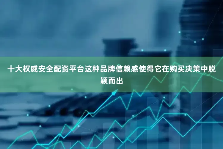 十大权威安全配资平台这种品牌信赖感使得它在购买决策中脱颖而出