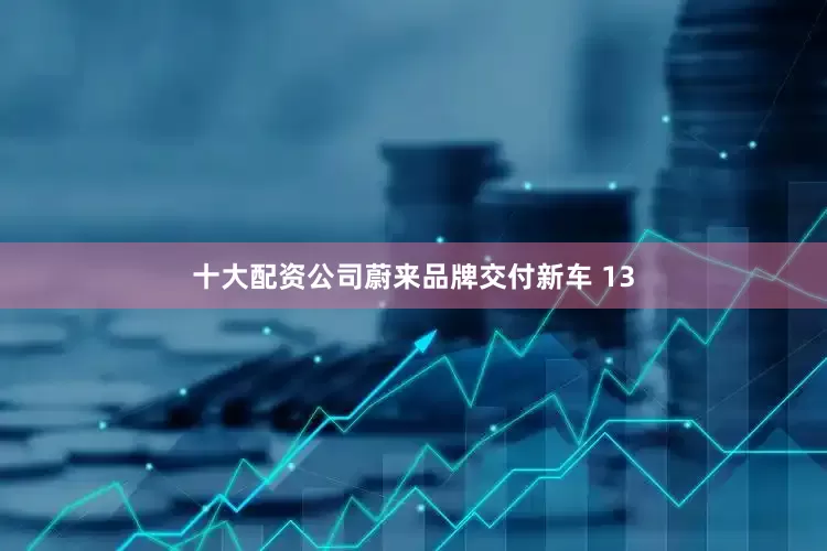 十大配资公司蔚来品牌交付新车 13